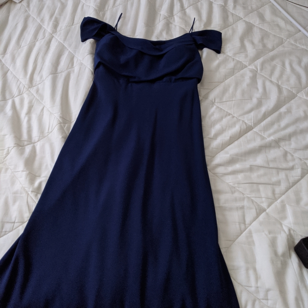 BHLDN Jenny Yoo Sabine Navy - Picture 4 of 5